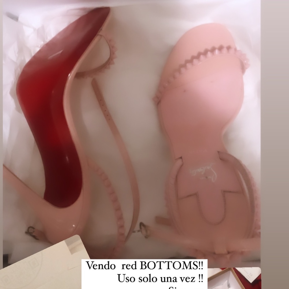 I sell red BOTTOMS new !!!!